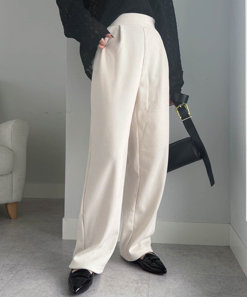 8 YARDS ホワイトパンツ レディース暖パンS 8 YARDS ホワイトパンツ レディース暖パンS