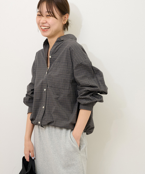 JOURNAL STANDARD relume ブラウス シャツ オーガニックコットン