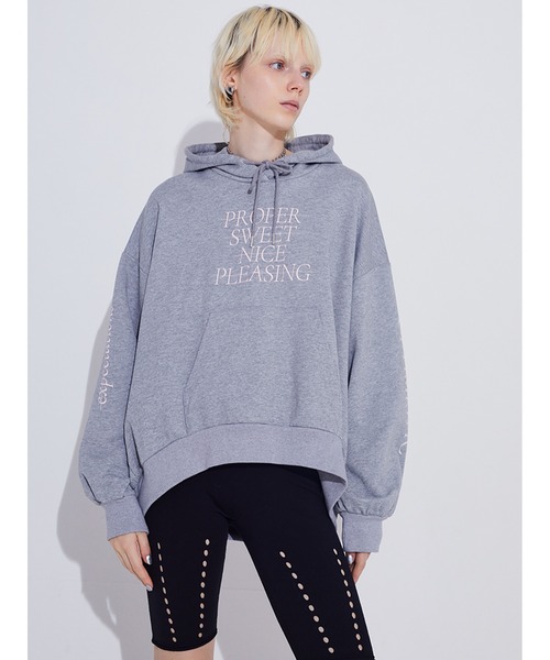 SORIN パーカー EXHAUST Print Oversized Hoodie レディース