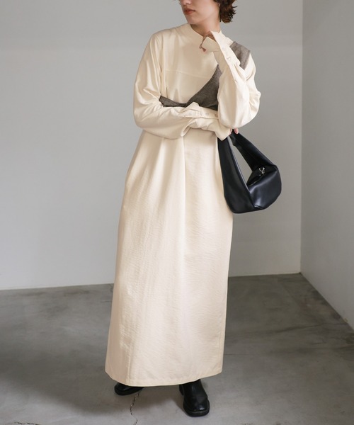 select MOCA（セレクトモカ） ワンピース ピーチスキンプチハイネック