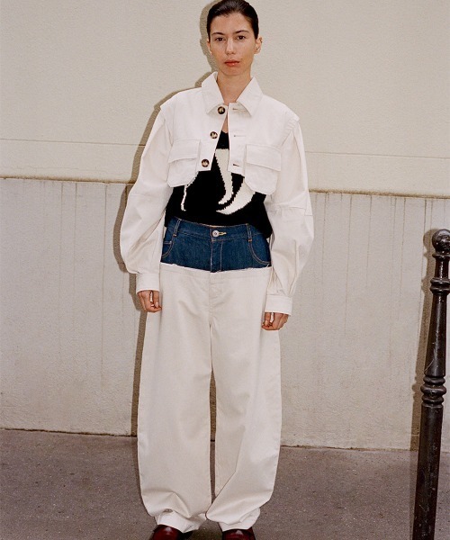 leinwande（ラインヴァンド） ブルゾン アウター Short Shirts Jacket