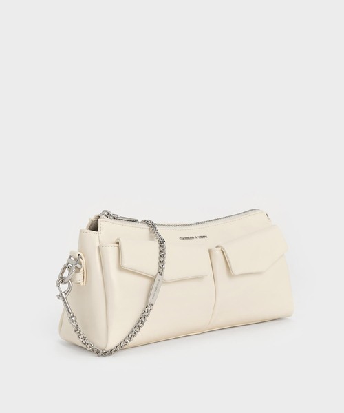 追跡★Charles&Keith Rachel Simone 2WAY ショルダーバッグ CHARLES ＆ KEITH ショルダーバッグ バッグ Rachel レイチェル