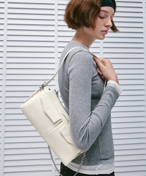 CHARLES ＆ KEITH ショルダーバッグ バッグ Rachel レイチェル