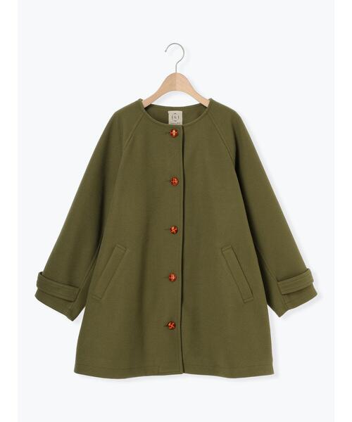 Samansa Mos2（サマンサモスモス） コート アウター ウーリーライク