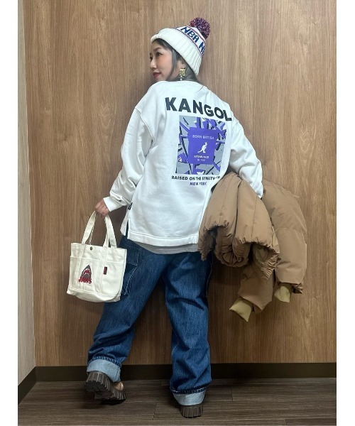 KANGOL トレーナー スウェット 「KANGOL」フェイクレイヤード