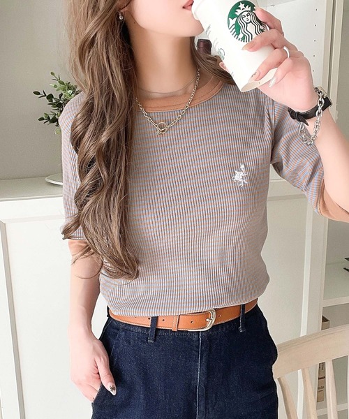 【エレガントで可愛い♡】CHANELTシャツ classicalelf tシャツ 大人可愛いの新定番。袖リンガーボート