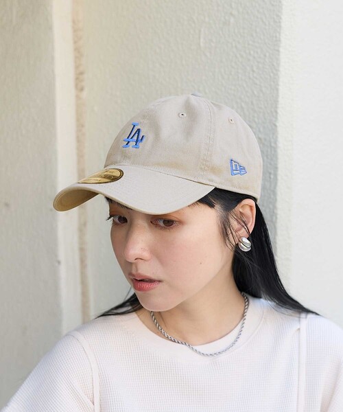 【New Era】NY 9TWENTY Cap Miniロゴ バイカラー キャップ 帽子 FREAK'S STORE キャップ 帽子 New Era × STORE/ニューエラ 別注