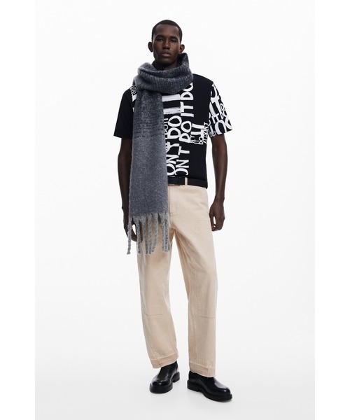 Desigual（デシグアル） tシャツ 「Don't」タイポグラフィーTシャツ