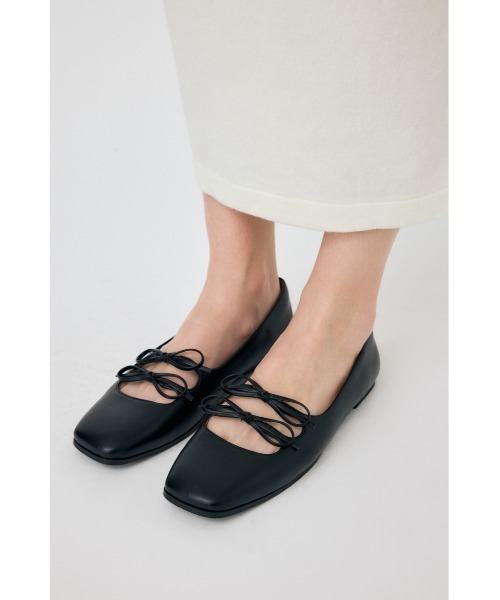 ブラックバイマウジー blackbymoussy パンプス バレーシューズ MOUSSY（マウジー） パンプス BOW バレエパンプス : ZOZOTOWN Yahoo!店
