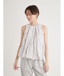 emmi ブラウス シャツ ワッシャーバルーントップス レディース