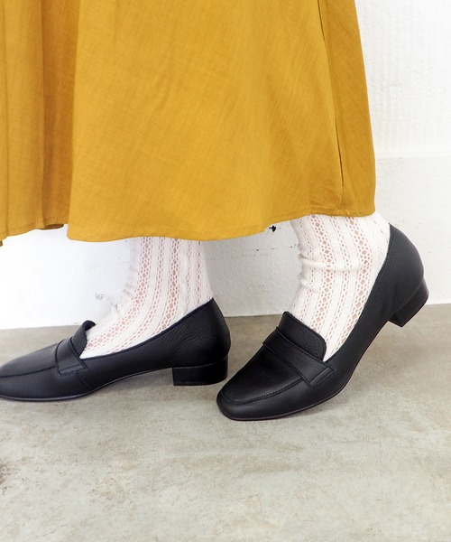 enあしながおじさん パンプス 「本革/日本製」防水|モカパンプス enあしながおじさん パンプス 「本革/日本製」防水|モカパンプス