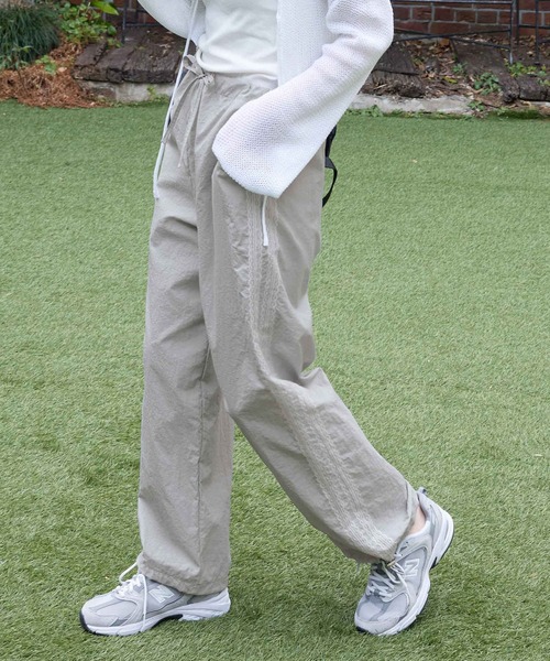 パンツ サイドライン2WAYナイロンパンツ レディース : ZOZOTOWN Yahoo