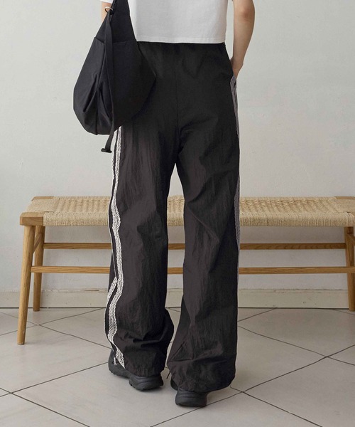 パンツ サイドライン2WAYナイロンパンツ レディース : ZOZOTOWN Yahoo