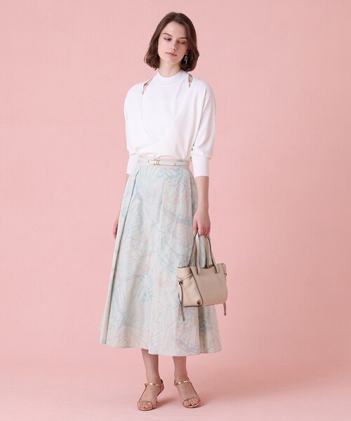 ANAYI（アナイ） ニット セーター ハイネックレイヤー プルオーバー