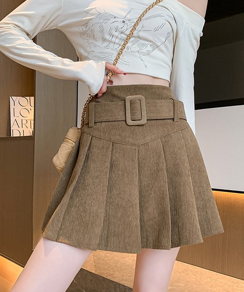 Lace Ladies（レースレディース） スカート ハイウエスト ベルト付き