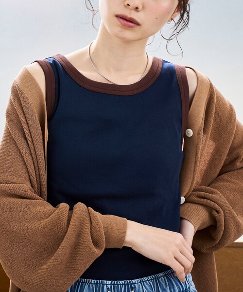 coen（コーエン） タンクトップ ノースリーブ 「再入荷・新色登場