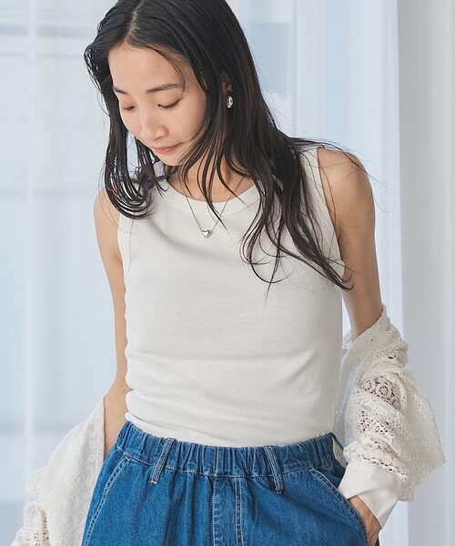 d.i.a タンクトップ ベアトップ 2点セット ベアトップセットアップ【ちゃんかお / AMI着用】mavily[品番