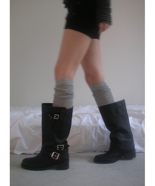 USED古着(ユーズドフルギ) Didot.showroom【DIDOT.】バイカーミドルブーツ レディース  25【中古】【ブランド古着バズストア】 Didot.showroom ブーツ 「DIDOT.」バイカーミドルブーツ レディース