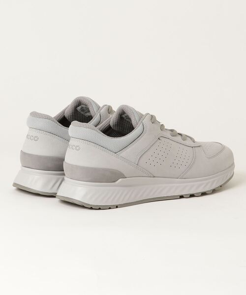 ecco（エコー） ローカットスニーカー 24.5cm グレー メンズ