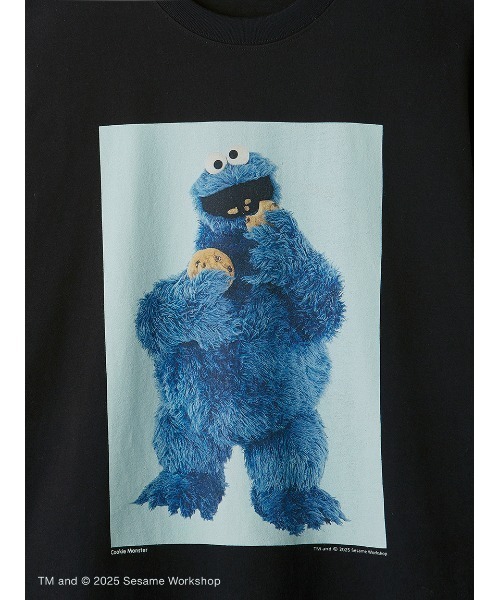 tシャツ 「UNISEX」フォトアートTシャツ レディース メンズ SESAME STREET tシャツ 「UNISEX」フォトアートTシャツ