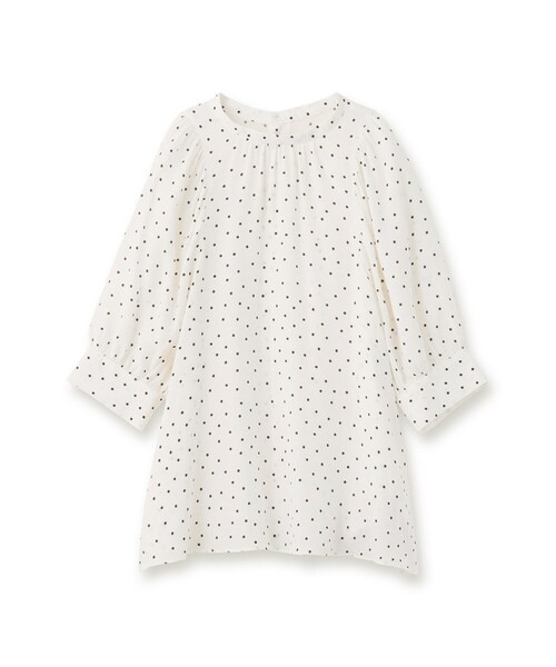 ドレステリア（DRESSTERIOR）/【洗える日本製】ドットPTボリュームスリーブブラウス DRESSTERIOR（ドレステリア） ブラウス シャツ 「洗える/日本製