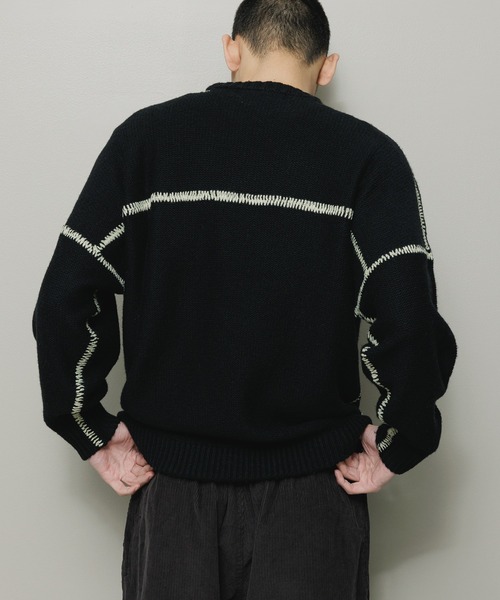 BAL（バル） セーター ニット STITCHED DROP SHOULDER SWEATER メンズ