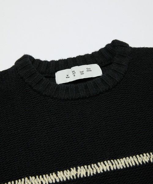 BAL（バル） セーター ニット STITCHED DROP SHOULDER SWEATER メンズ