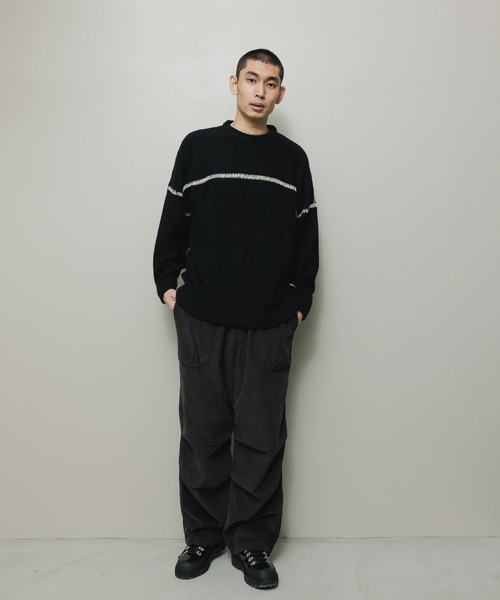 BAL（バル） セーター ニット STITCHED DROP SHOULDER SWEATER メンズ