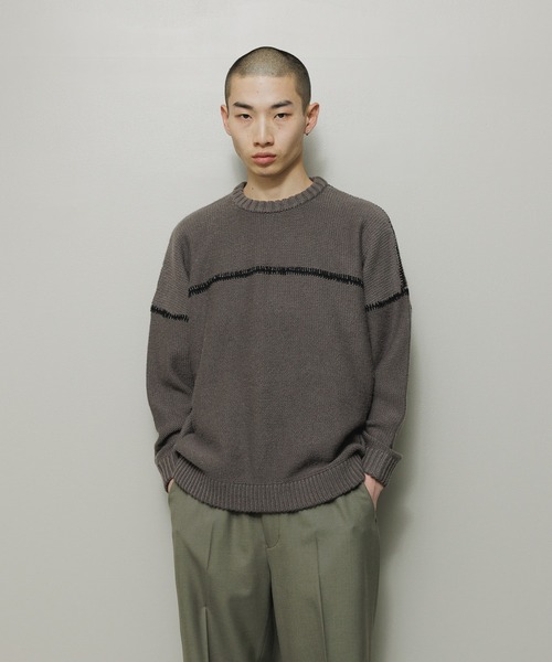 BAL（バル） セーター ニット STITCHED DROP SHOULDER SWEATER メンズ