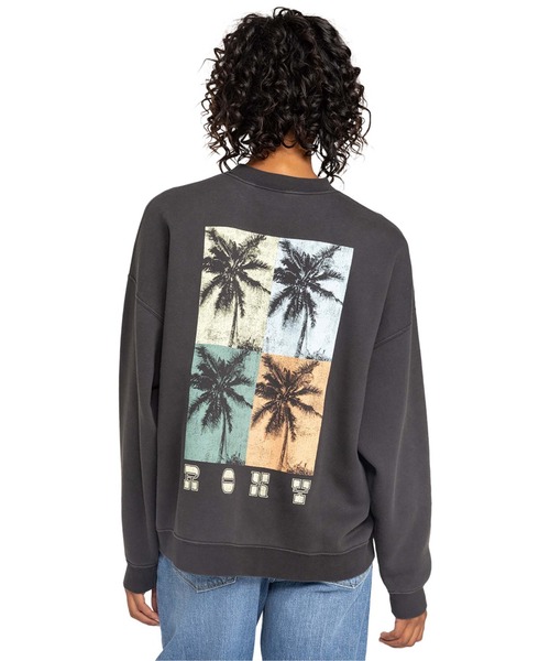 トレーナー スウェット SQUARE LOGO PULL OVE /ロキシー速乾ロゴバックプリントクルーネックスウェットトレーナー レディース ロキシー ROXY SQUARE LOGO PULL OVE(508451189) | ROXY(ROXY