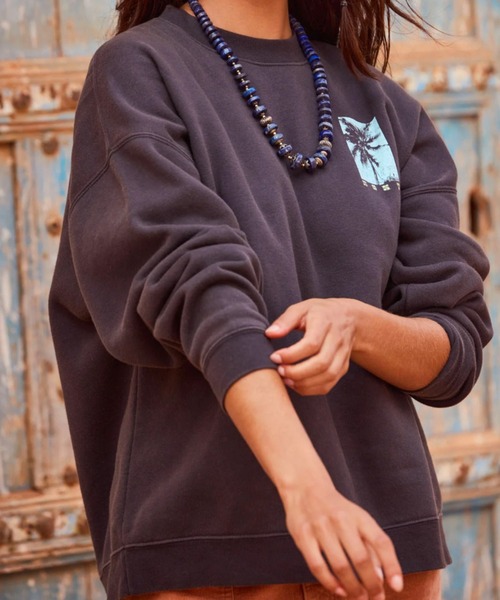 ROXY トレーナー スウェット LINEUP OVERSIZED CRE /ロキシー