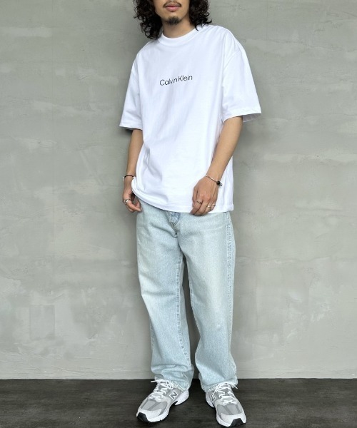 tシャツ 「 /カルバンクライン」 スタンダードロゴプリントTシャツ レディース メンズ Calvin Klein tシャツ 「Calvin Klein/カルバンクライン