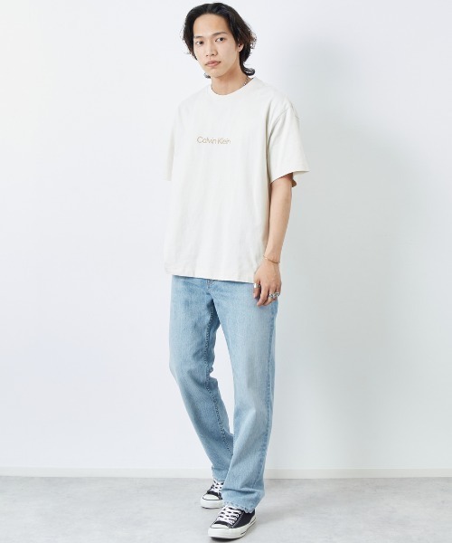   カルバンクライン CK スタンダードロゴ Tシャツ Calvin Klein tシャツ 「Calvin Klein/カルバンクライン