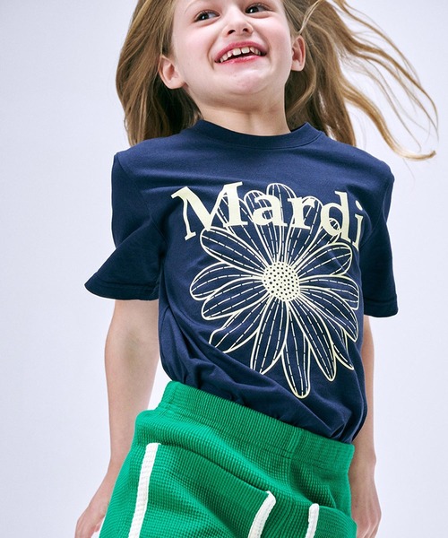 Mardi Mercredi tシャツ KIDS TSHIRT FLOWERMARDI キッズ 子供服