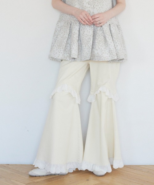 【新品】HONEY MI HONEY 2wayフレアデニム two-way denim flare pants