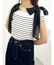 ニット セーター ショルダーリボンニット レディース｜ZOZOTOWN Yahoo!店
