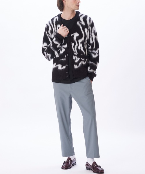 「OBEY」 ニットカーディガン L ブラウン系その他 メンズ_画像7