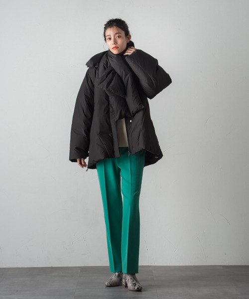 「Droite lautreamont」 ダウンジャケット M ブラック レディース_画像2