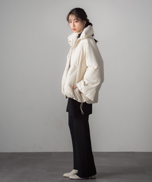 「Droite lautreamont」 ダウンジャケット M ブラック レディース_画像5