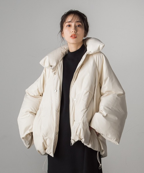 「Droite lautreamont」 ダウンジャケット M ブラック レディース_画像6