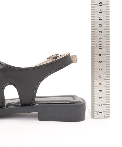 マルニダークグレーレザーバックストラップフラットサンダル36 MARNI マルニ サンダル FBMS005201 P4545 P3614 レディース