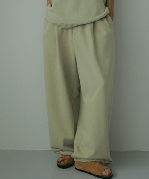 etre tokyo スウェットタックパンツ M