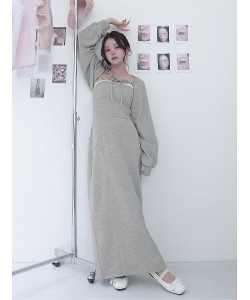 ダーリッチ ロゴベアスウェットワンピース ロゴベアスウェットワンピース – Darich