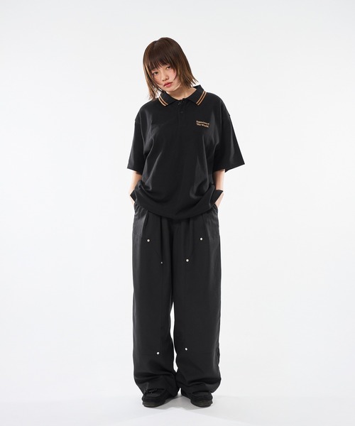 kutir（クティール） ポロシャツ 半袖 ASSORTED MOSS STITCH POLO