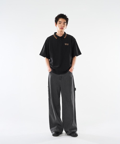 kutir（クティール） ポロシャツ 半袖 ASSORTED MOSS STITCH POLO