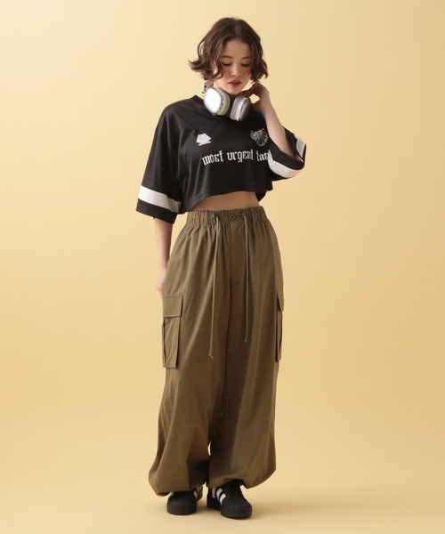 「PBLIM」 半袖カットソー SMALL レッド レディース