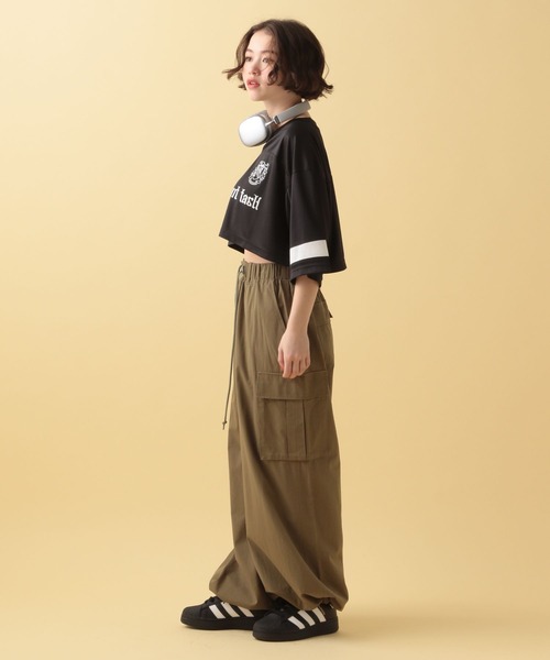 「PBLIM」 半袖カットソー SMALL レッド レディース