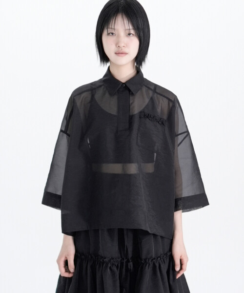 ブラウス シャツ eunoia | プルオーバーシャツ WOMEN レディース