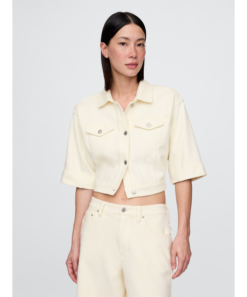 GAP（ギャップ） デニムジャケット gジャン ヘビーウェイト フレンチ