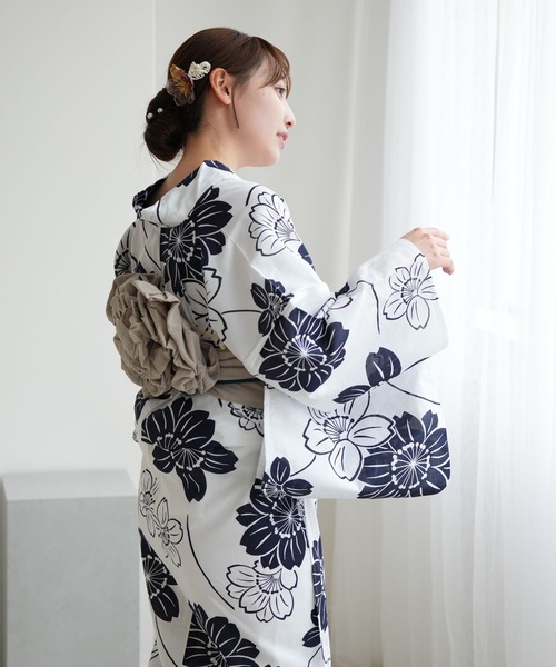 utatane 浴衣＋帯　2点セット utatane 浴衣 選べる浴衣2点セット 作り帯 レディース